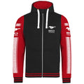 Ford Mustang 50 Years Varsity Baseball Zip Hoodie 3975 Hoodie – Feel-Good Design · Trending Graphic Apparel