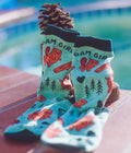 Dam Girl Socks Womens Forest Socks Cute Womens Socks Compression Socks Inappropriate Socks Funny Socks Women Beaver Socks Graphic Tee – Feel-Good Design · High-Quality Print