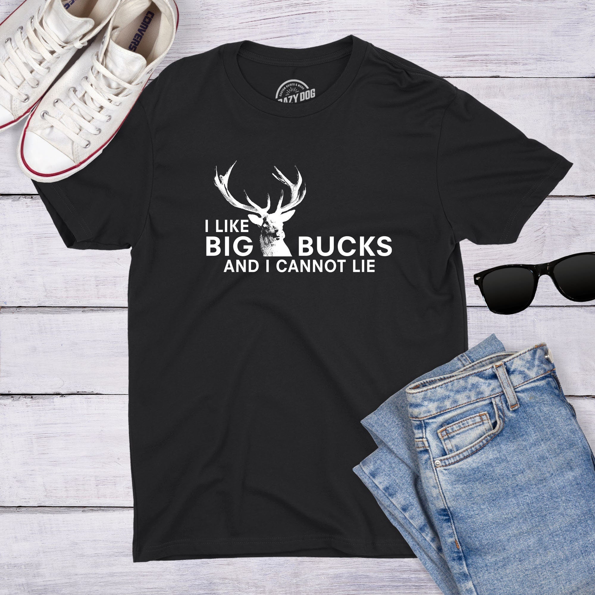 Rude Hunting Shirt Deer Hunting Shirt Hunter Shirt Mens Funny Shirt Funny Shirts for Men I Like Big Bucks and I Cannot Lie Graphic Tee – Easygoing Wear · Top Pick For Any Outfit