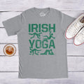 Irish Yoga Shirt Guys St Patricks Day Shirt Men Funny Irish Drinking Shirt Man Green Irish Party Shirt Four Leaf Clover Shirt Graphic Tee – Warm & Stylish · Perfect For Daily Wear