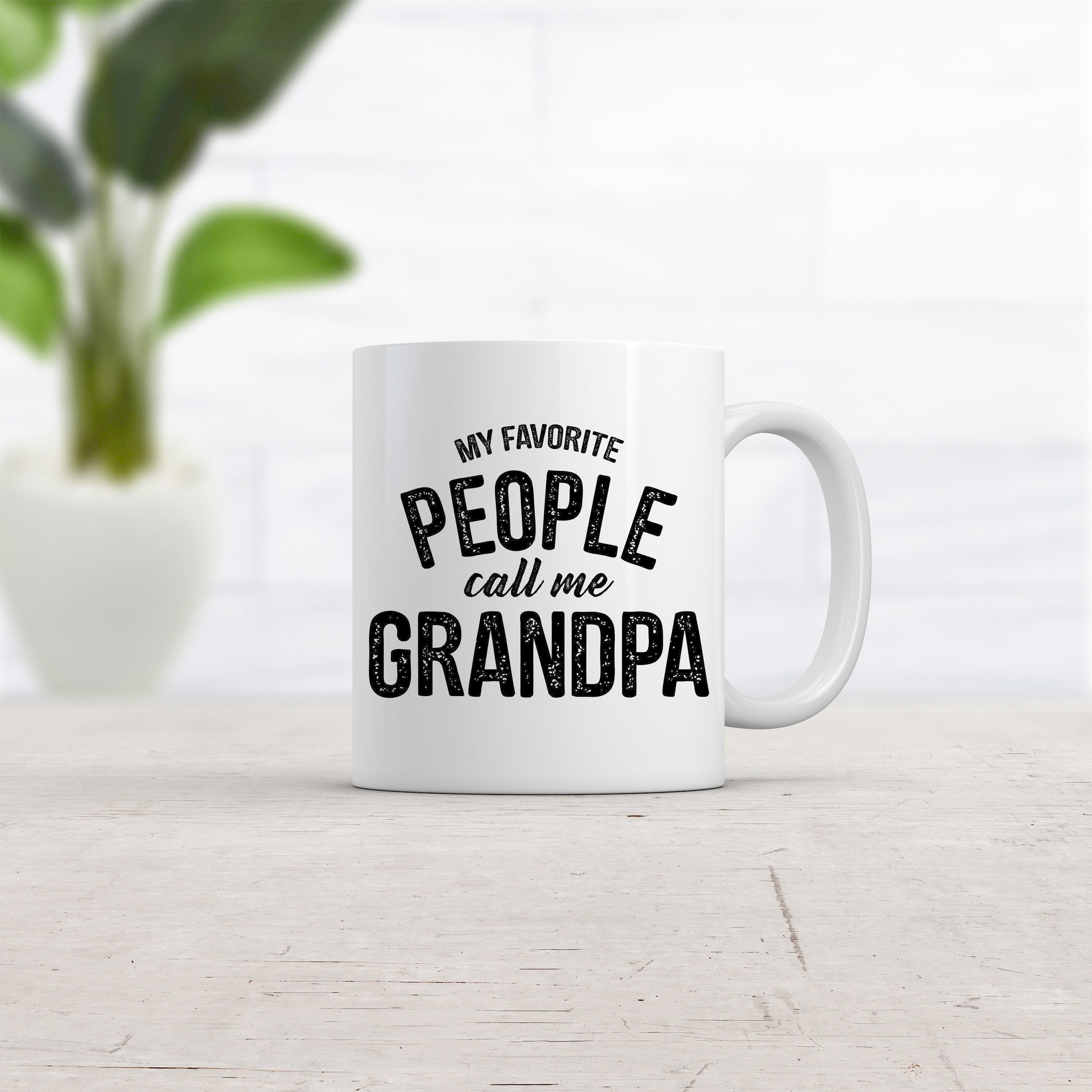 Fathers Day Gift Funny Grandpa Coffee Mug Funny Work Mug Fathers Day Cup 11 Oz Ceramic My Favorite People Call Me Grandpa Papa Shirts Graphic Tee – Feel-Good Design · Must-Have Style