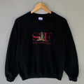 Vintage Y2K Gildan Tag San Francisco Big Spellout Embroided Logo Sweatshirt Crewneck Pullover Sweater San Francisco Colour Black Size Medium Sweatshirt – Easygoing Wear · Trending Graphic Apparel
