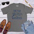 Mens Fishing T shirt Funny Fishing Shirt Fishing Graphic Tee Fisherman Gifts Present For fisherman The Fish Whisperer Graphic Tee – Easygoing Wear · Must-Have Style