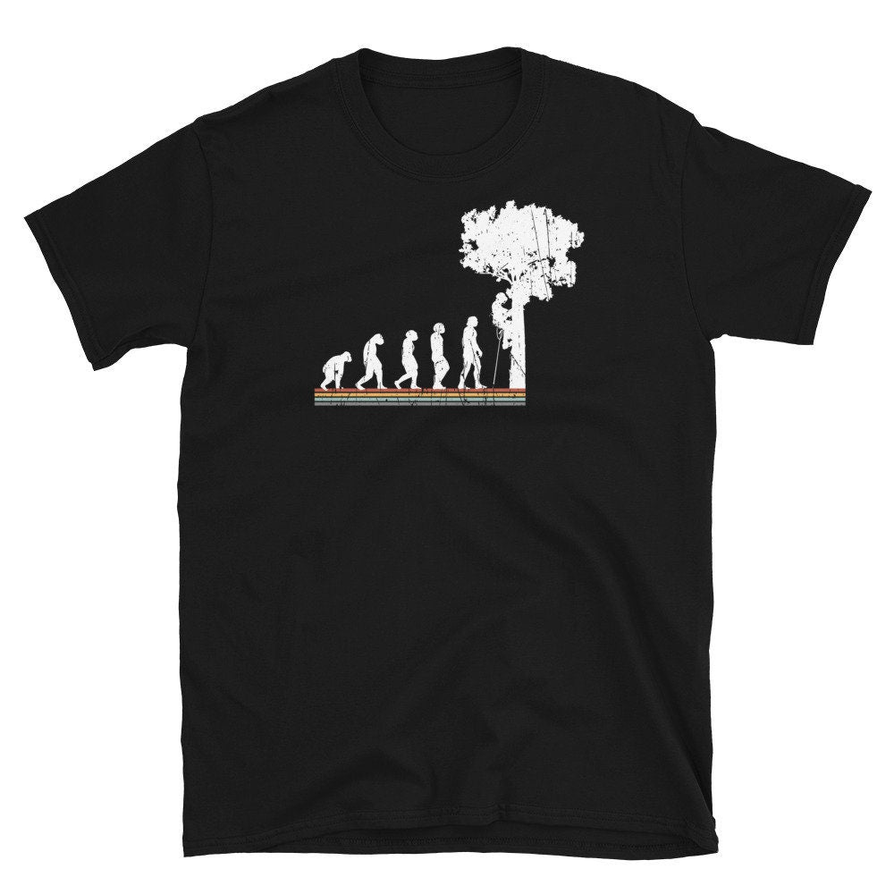Evolution of Tree Climber T Shirt Graphic Tee – Bold Style · High-Quality Print