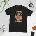 Camping Is My Favourite Season Raccoon Camper T Shirt Graphic Tee – Everyday Comfort · Trending Graphic Apparel
