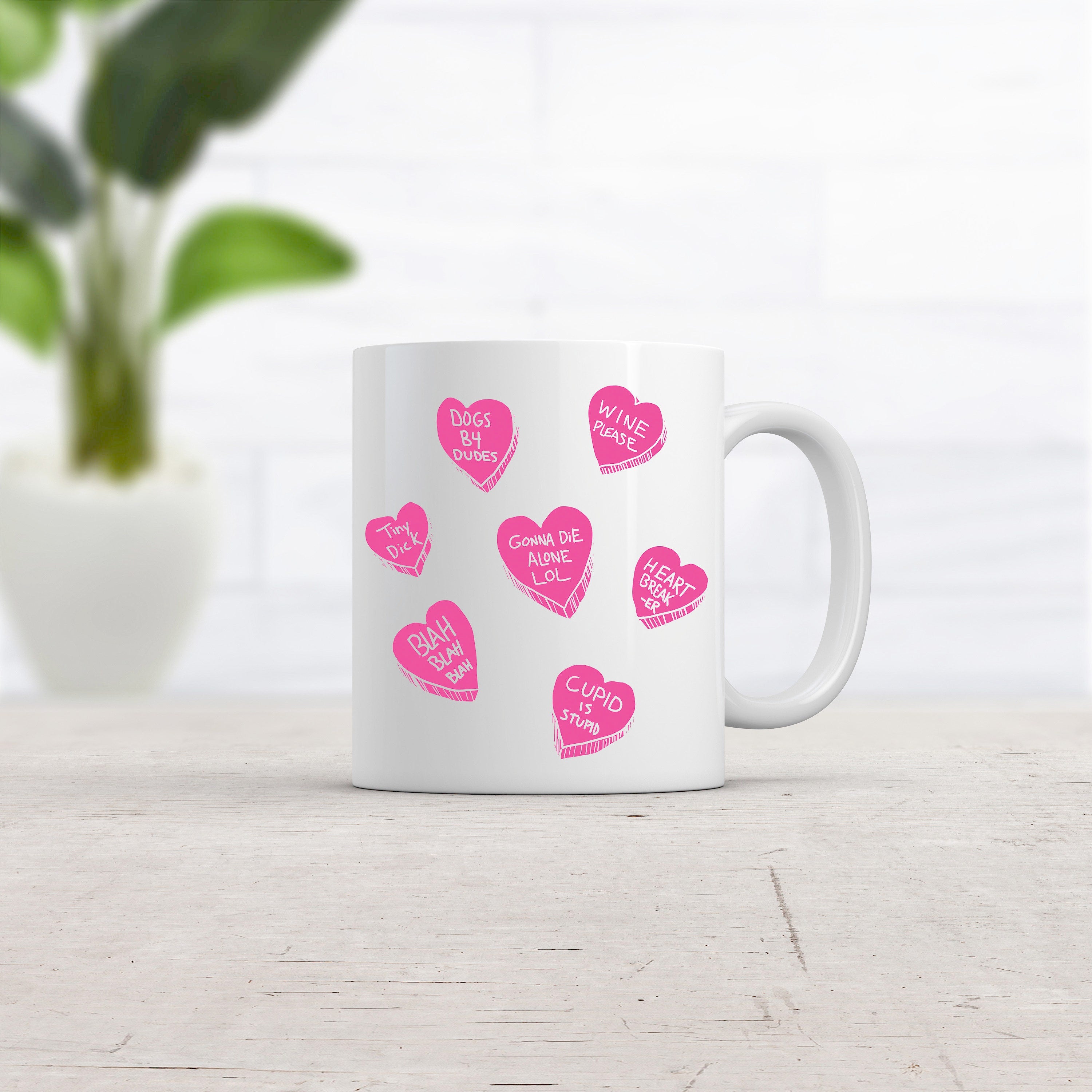 Love Coffee Mug Offensive Candy Heart Mug Funny Work Mug Cool Coffee Mug Coffee Mugs Funny Coffee MugValentine39s Day Mug Heart Mug Graphic Tee – Feel-Good Design · Trending Graphic Apparel
