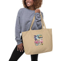 Yard Sale Queen Large organic tote bag Tote Bag – Aesthetic Look · Perfect For Daily Wear
