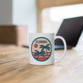Florida Mug Ceramic Florida Mug Florida Coffee Mug Personalization Available Graphic Tee – Easygoing Wear · Perfect For Daily Wear
