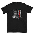 US Flag Wildland Firefighter Shirt Graphic Tee – Cozy Vibes · Perfect For Daily Wear