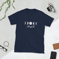 Full Lunar Phases Selenophile and Astrologer T Shirt Graphic Tee – Easygoing Wear · Great Gift For Fans