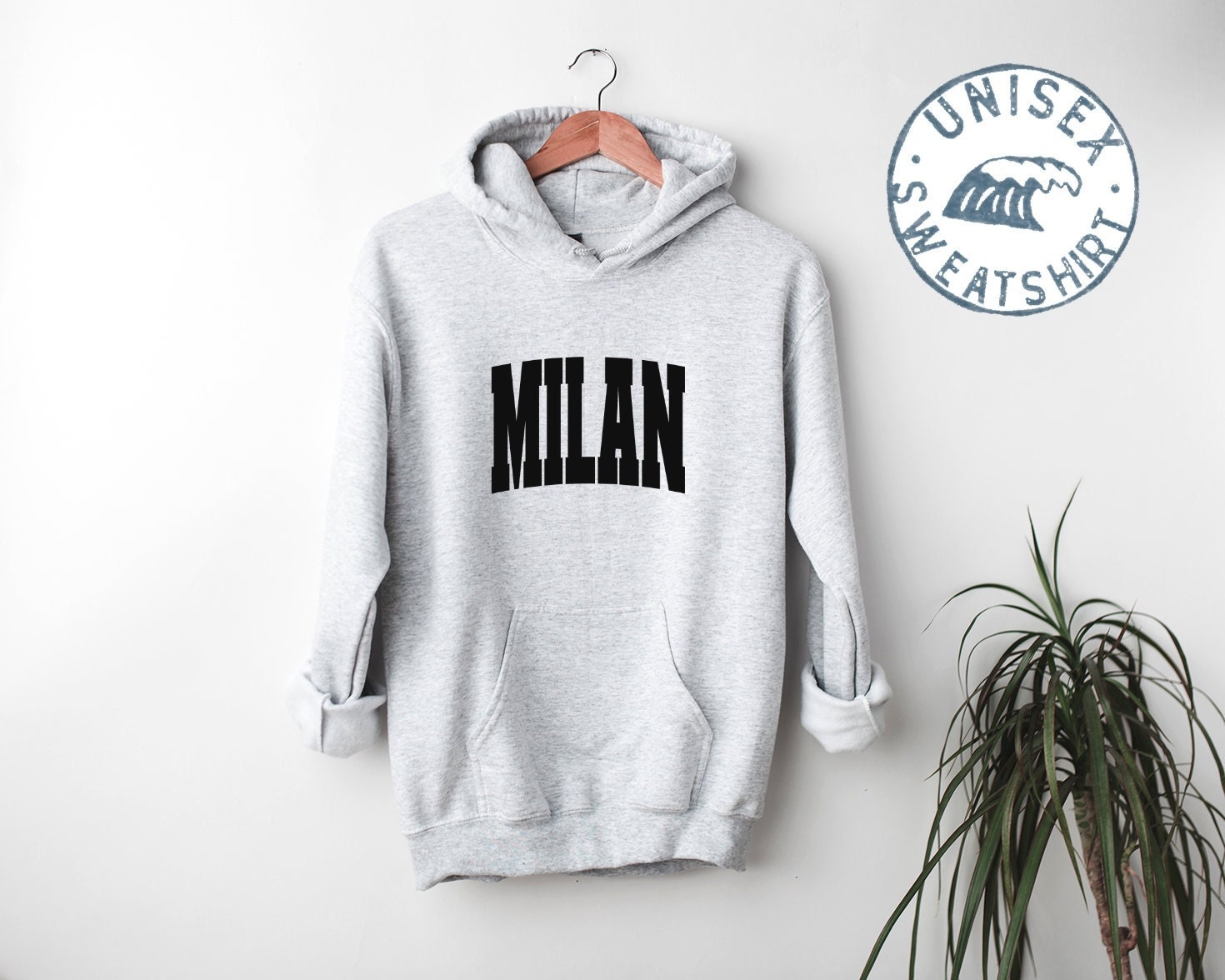 Milan Italy Moving Away Hoodie Funny Hooded Sweatshirt Birthday Gifts for Men and Women Hoodie – Warm & Stylish · Great Gift For Fans