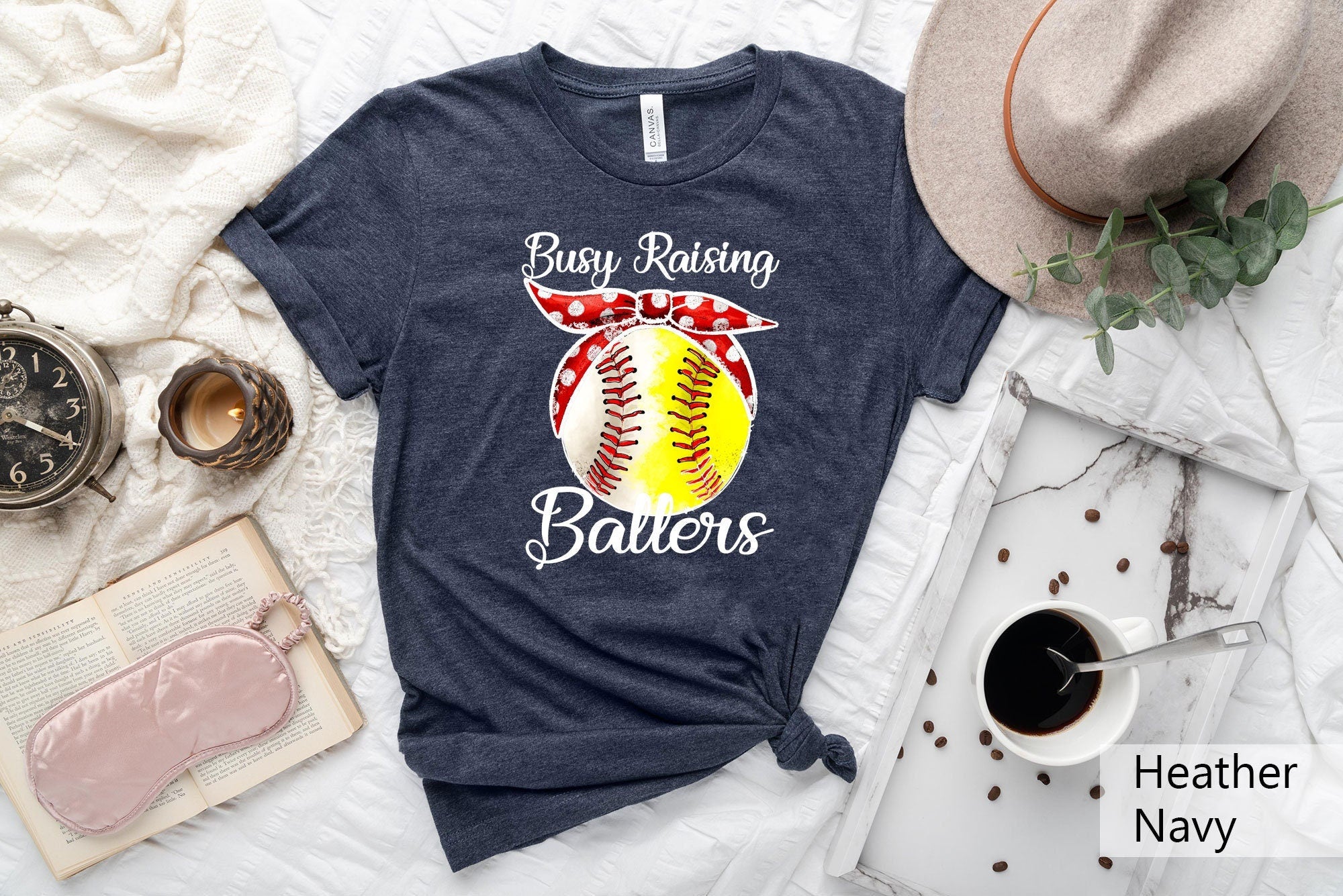 Busy Raising Ballers Softball Mom Shirt Baseball Mom Shirt Softball Mama ShirtBaseball Mom Gift Softball Lover ShirtBaseball Game Day Graphic Tee – Aesthetic Look · Great Gift For Fans