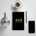 Peace Love Biology Spiral notebook Graphic Tee – Cozy Vibes · Perfect For Daily Wear