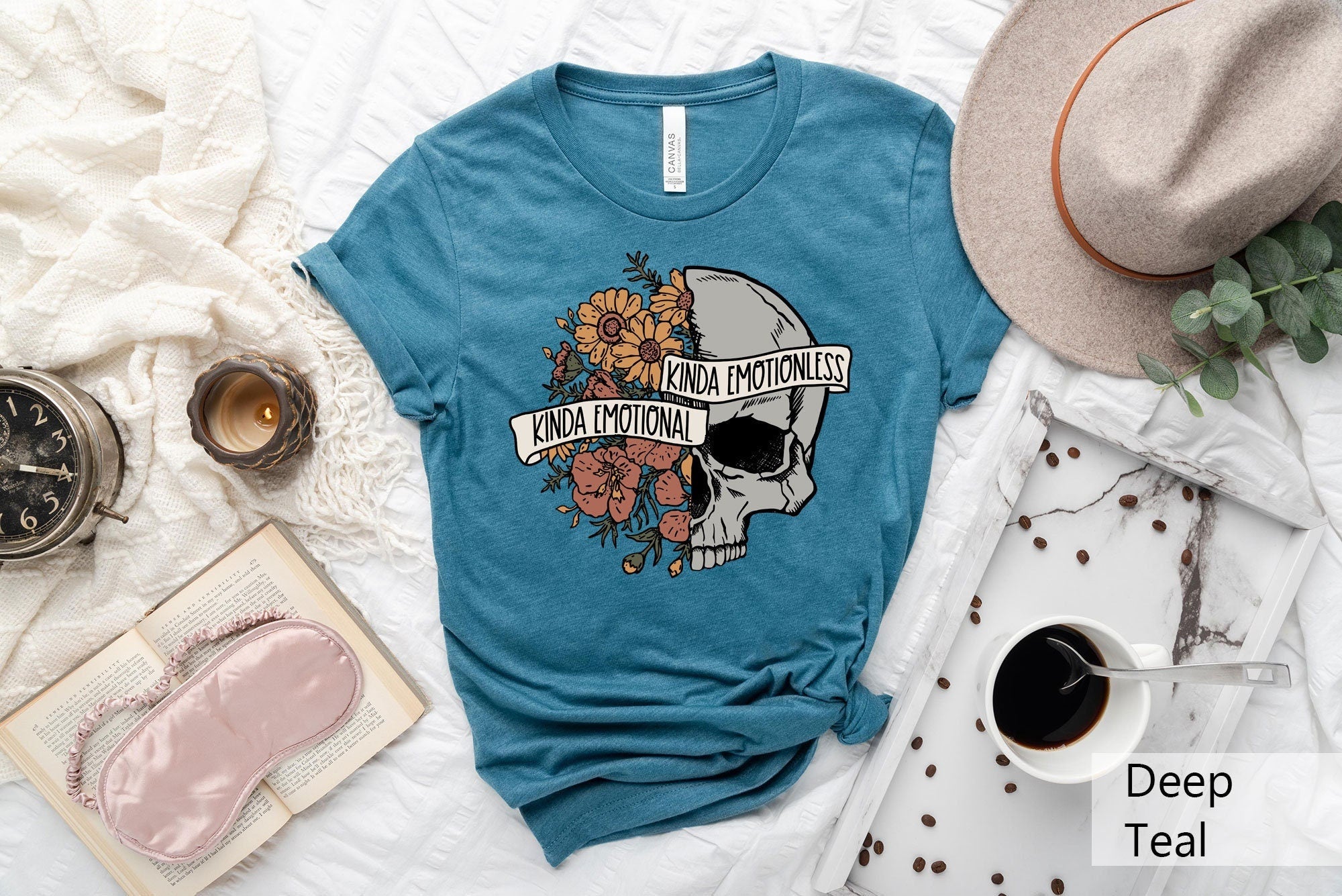 Kinda Emotional Kinda Emotionless Shirt Mental Health Shirt Emotion Shirt Therapist Shirt Inspirational Shirts Mental Health Awareness Graphic Tee – Easygoing Wear · Top Pick For Any Outfit