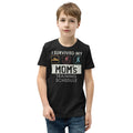Survived my Mom39s Training Schedule Triathlete Family Youth T Shirt Graphic Tee – Warm & Stylish · Great Gift For Fans