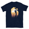 Retro Sunset Tree Climber Arborist T Shirt Graphic Tee – Soft Feel · Must-Have Style