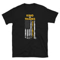 King Of Trades US Flag Electrician T Shirt Graphic Tee – Fan Favorite · Must-Have Style