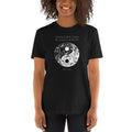 Yin Yang Flower Mandala in Harmony T Shirt Graphic Tee – Fan Favorite · Great Gift For Fans