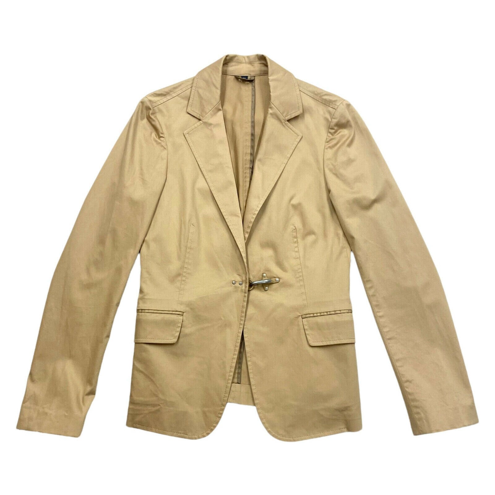 Fay Womens Hook Fastening Blazer Jacket Vintage High End Designer Beige VTG Graphic Tee – Soft Feel · Great Gift For Fans