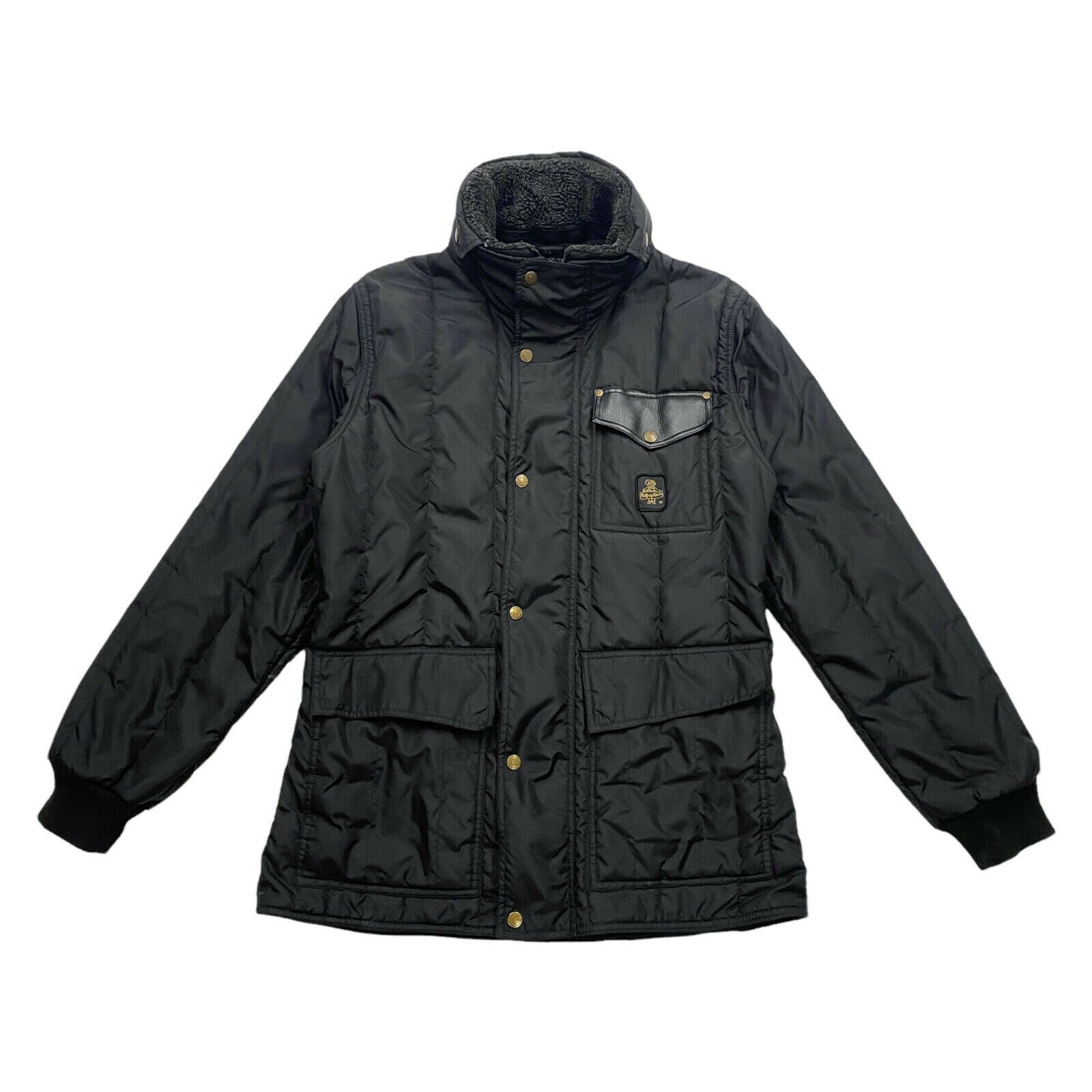 RefrigiWear Cruz Rain Proof Quilted Jacket Vintage Designer Black Coat VTG Graphic Tee – Bold Style · Must-Have Style