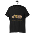 Peace Love Brown Sugar Lips Unisex t shirt Graphic Tee – Premium Graphic · Perfect For Daily Wear