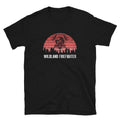 Wildland Firefighter Shirt Red Sunset Fire T Shirt Graphic Tee – Aesthetic Look · Great Gift For Fans