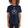 Let That Shit Go Woman Lotus Flower Namaste Yoga Shirt Graphic Tee – Premium Graphic · High-Quality Print