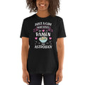 Just A Girl Who Loves Ramen and Astrology T Shirt Graphic Tee – Feel-Good Design · Must-Have Style