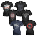 Raw Denim Men39s Casual Jeanswear 6 Pack Crew Neck T Shirts Graphic Tee – Bold Style · Top Pick For Any Outfit