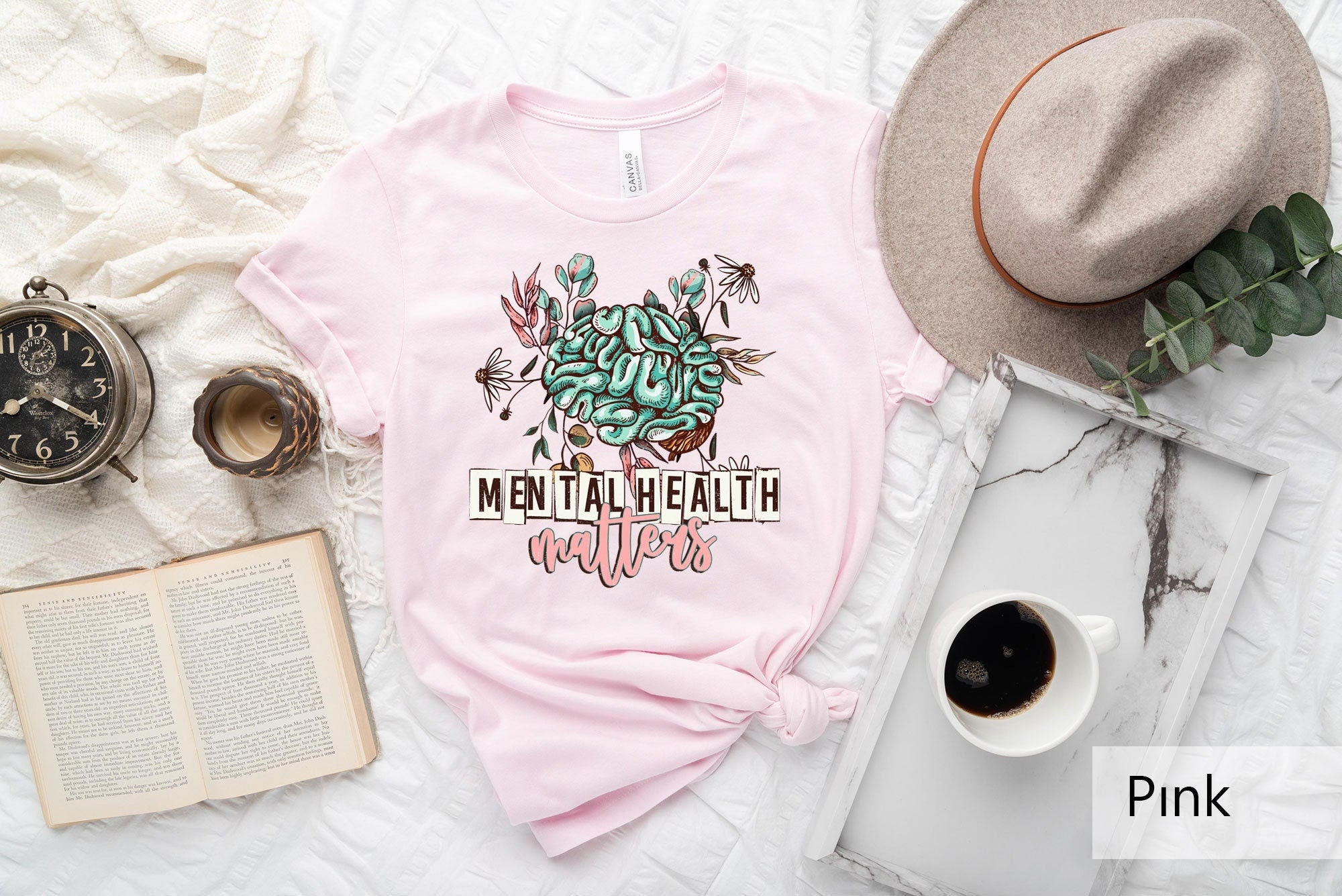 Mental Health Matters Shirt Mental Health Shirt Mental Health Awareness Shirt Therapist Tee Psychologist Shirt Mental Health Shirt Graphic Tee – Soft Feel · Must-Have Style