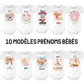 Body Bb Prnom Fille 10 Modles Body bb Naissance Cadeau Vtement Enfant mignon Graphic Tee – Bold Style · Must-Have Style