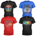 Venice Beach California Summer Men39s Crew Neck T Shirt 4 Pack 4134 Graphic Tee – Cozy Vibes · Trending Graphic Apparel