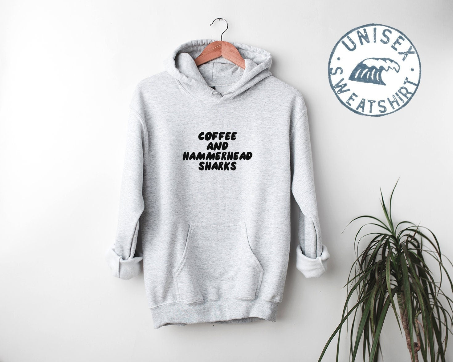 HAMMERHEAD SHARK Hoodie Funny Hooded Sweatshirt Birthday Gifts for Men and Women Hoodie – Cozy Vibes · High-Quality Print