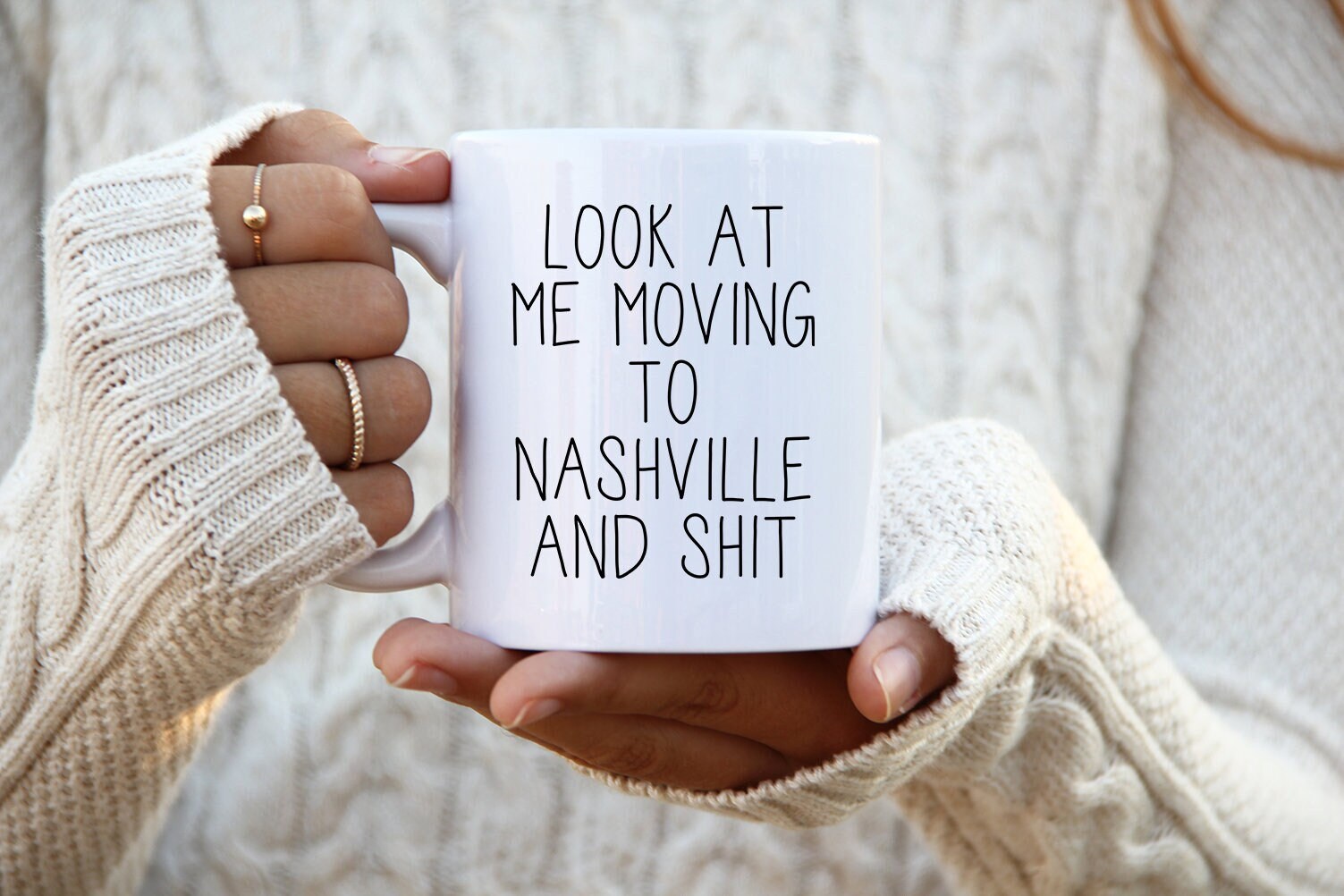 Moving to Nashville Gifts Moving to Nashville Coffee Mug Moving to Nashville Cup Moving to Nashville Birthday Gifts for Men and Women Graphic Tee – Feel-Good Design · Top Pick For Any Outfit