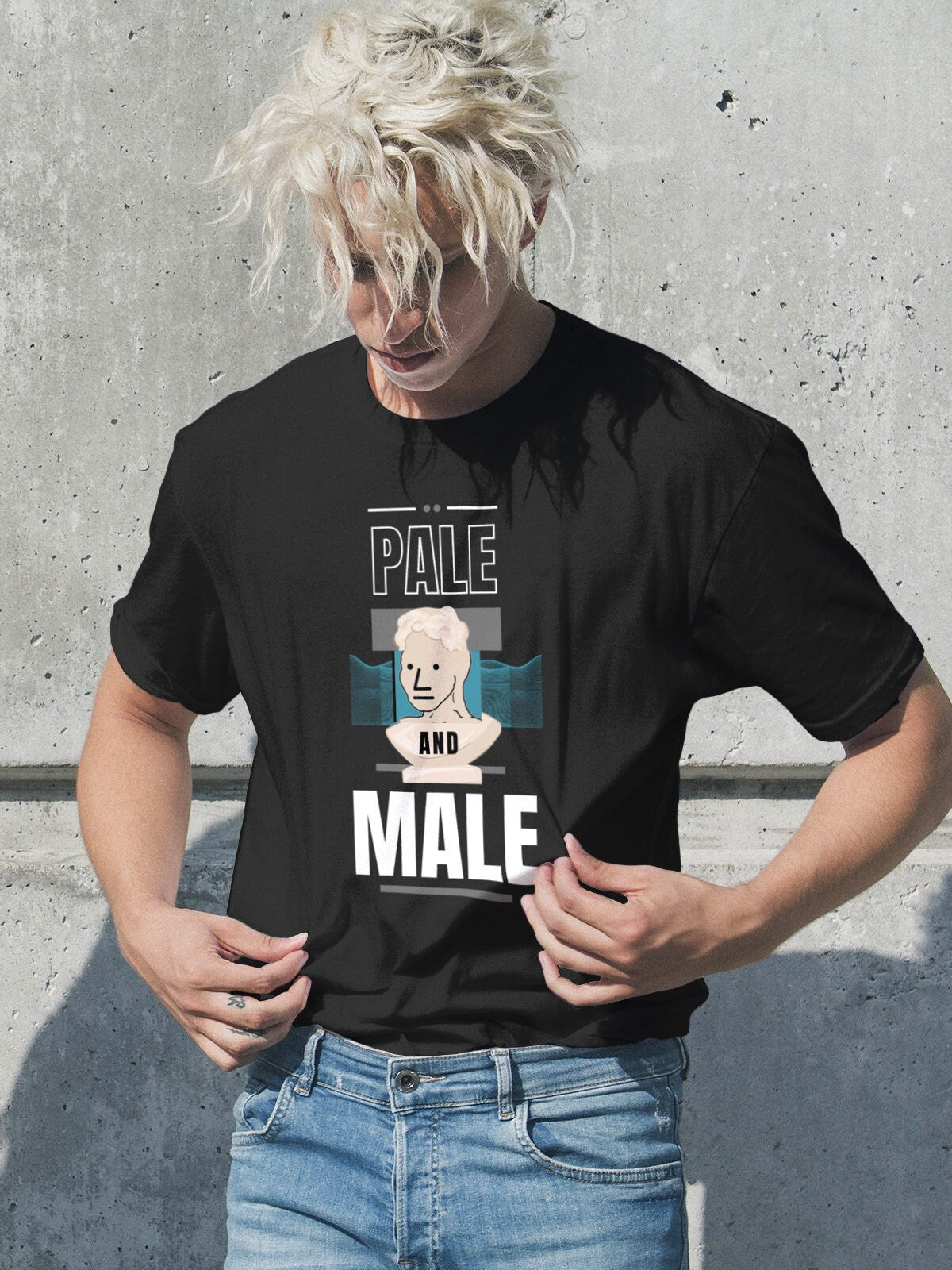 Pale And Male Short Sleeve Unisex T Shirt Graphic Tee – Everyday Comfort · Trending Graphic Apparel