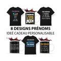 Ide Cadeau Prnom Homme Personnalisable l 8 designs drles disponibles sur mug t shirt sweat affiche poster imprim en France Graphic Tee – Everyday Comfort · Must-Have Style