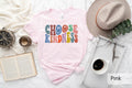 Choose Kindness Shirt Be Kind Shirt Smiley Face Shirt Positive Shirt Retro Be Kind ShirtBoho Kindness ShirtBoho Rainbow ShirtKind Tee Graphic Tee – Cozy Vibes · Perfect For Daily Wear