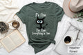 It39s Fine I39m Fine Everything Is Fine Shirt I39m Fine Shirt Cat Shirt Motivational Shirt Positivity Shirt Introvert Shirt Mental Shirt Graphic Tee – Easygoing Wear · Must-Have Style