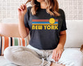 New York TShirt Retro Sunset Adult Unisex New York T Shirt Personalization Available Graphic Tee – Soft Feel · Top Pick For Any Outfit