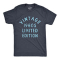Vintage 198039s Limited Edition Retro Shirt Funny Old Guy Shirt Vintage Shirt Funny Gifts For Him Funny Shirts Millennials Gen X Graphic Tee – Soft Feel · Great Gift For Fans