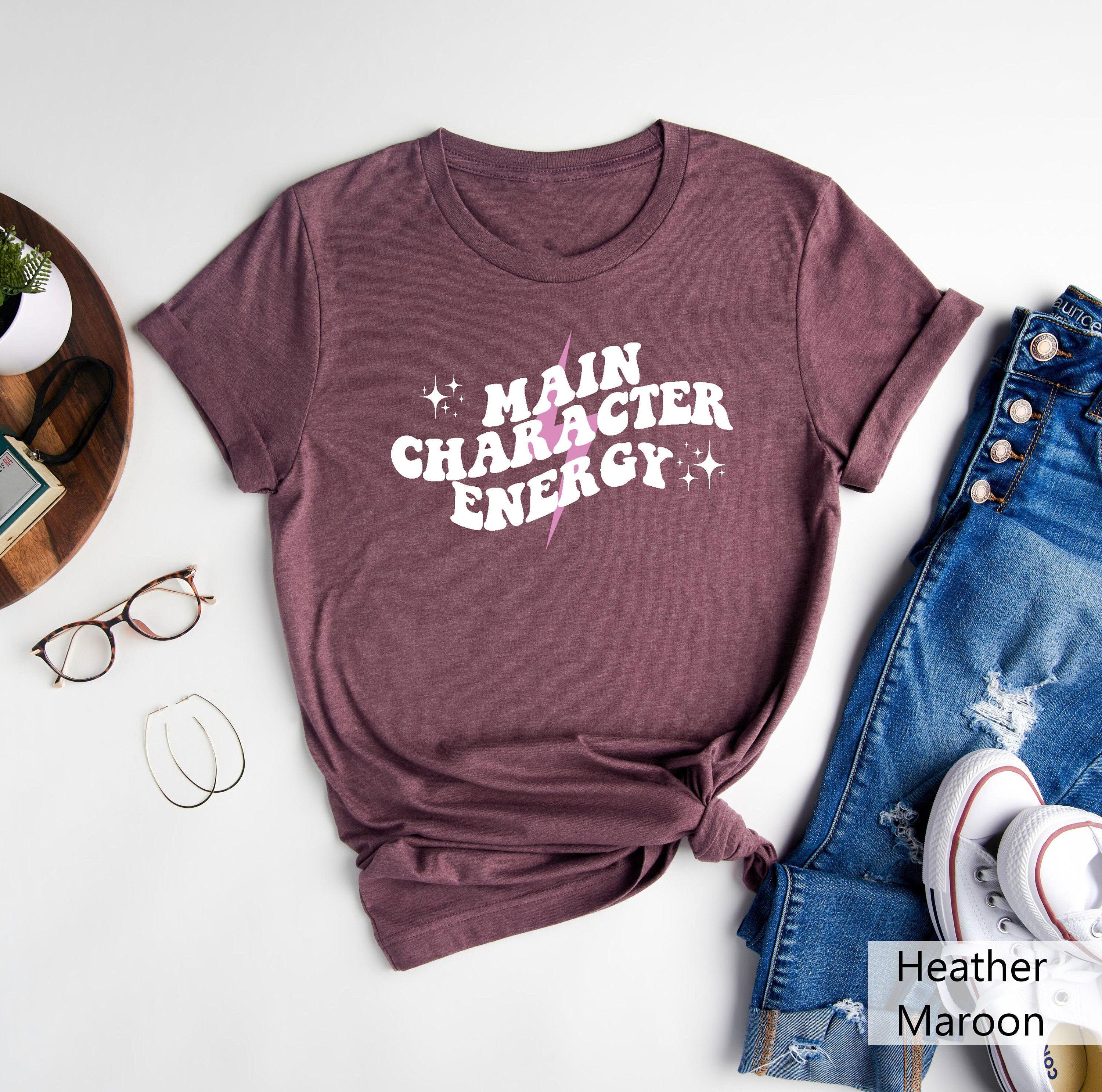 Main Character Energy Shirt Good Energy Shirt Mental Health ShirtEmpowering ShirtPositivity Be You ShirtEntrepreneurs ShirtSuccess Tee Graphic Tee – Fan Favorite · Must-Have Style