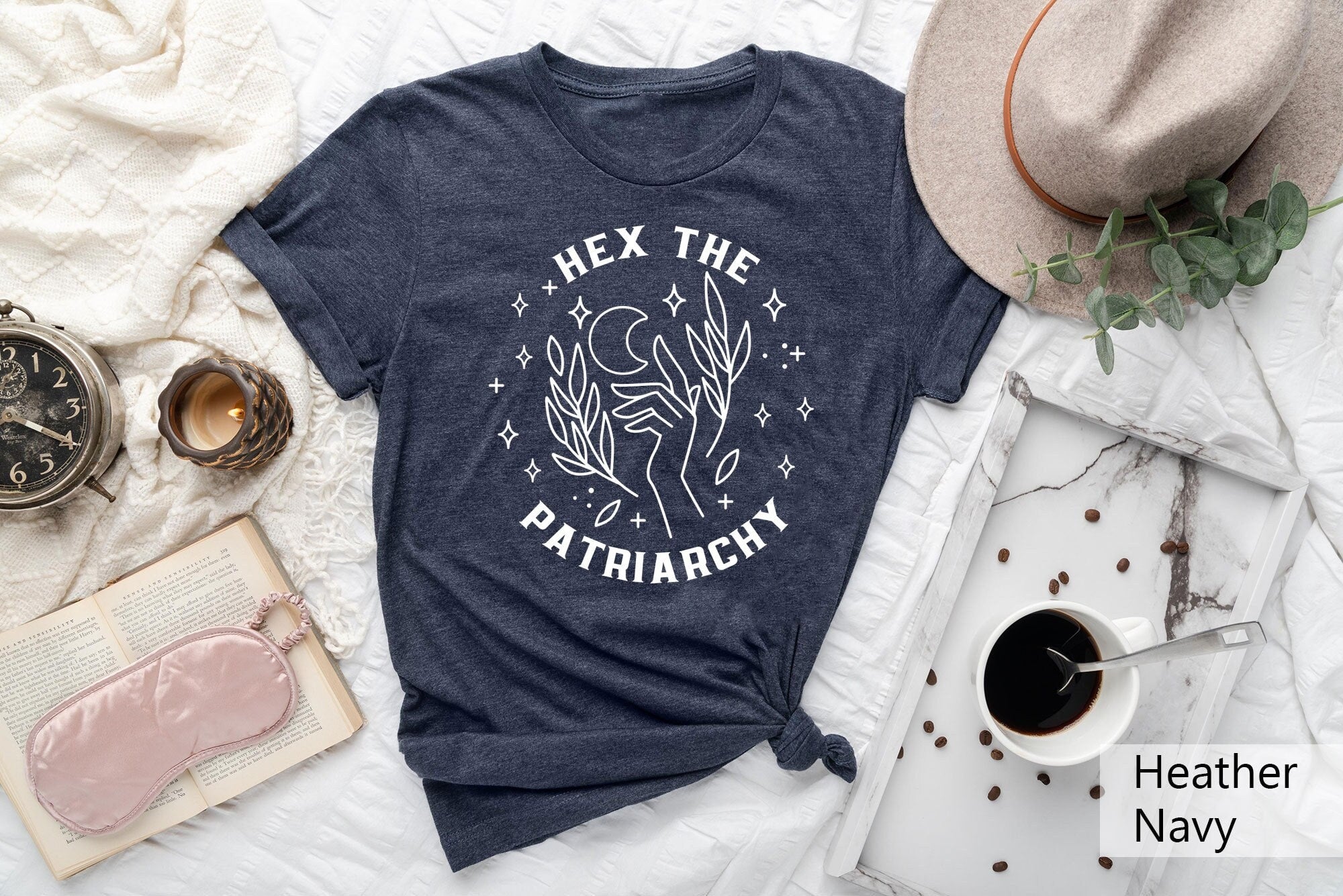 Hex The Patriarchy Shirt Halloween Gift For FeministsMystical Activist TshirtSmash The Patriarchy TeeWitch Aesthetic TeeWitchcraft Cloth Graphic Tee – Everyday Comfort · Trending Graphic Apparel