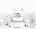 Psychology Psychologist Graduation Gifts Funny Candle Housewarming Soy Wax Scented Decor Graphic Tee – Warm & Stylish · Great Gift For Fans