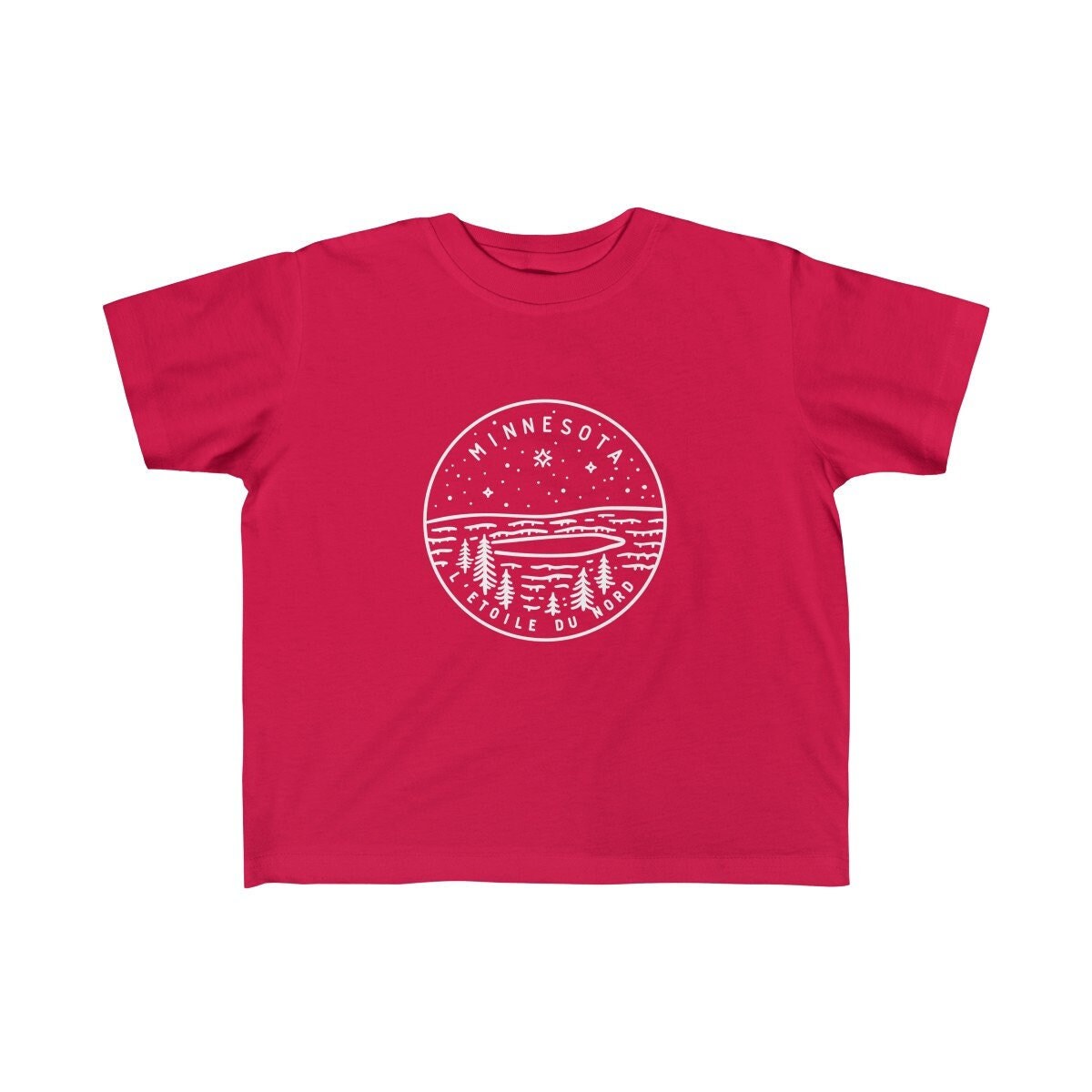 Minnesota Toddler Shirt State Design Minnesota Kid39s TShirt Personalization Available Graphic Tee – Fan Favorite · Trending Graphic Apparel