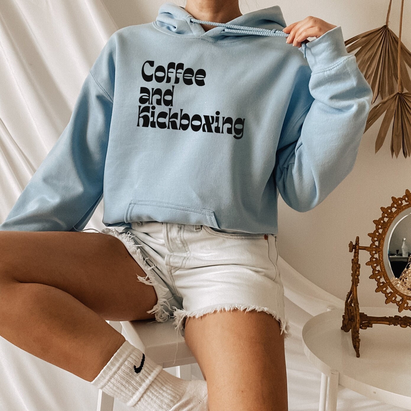 Kickboxing Kickboxer 70s 1970s Retro Hoodie Funny Hooded Sweatshirt Birthday Gifts for Men and Women Hoodie – Warm & Stylish · Must-Have Style