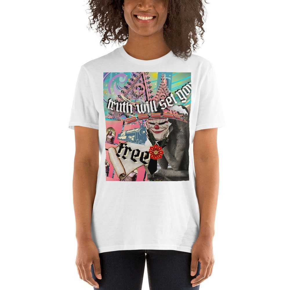 Truth Will Set You Free Short Sleeve Unisex T Shirt Graphic Tee – Soft Feel · High-Quality Print