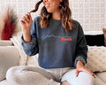 Moab Utah Sweatshirt Retro Mountain Adult Unisex Crewneck Moab Sweatshirt Personalization Available Sweatshirt – Feel-Good Design · Top Pick For Any Outfit