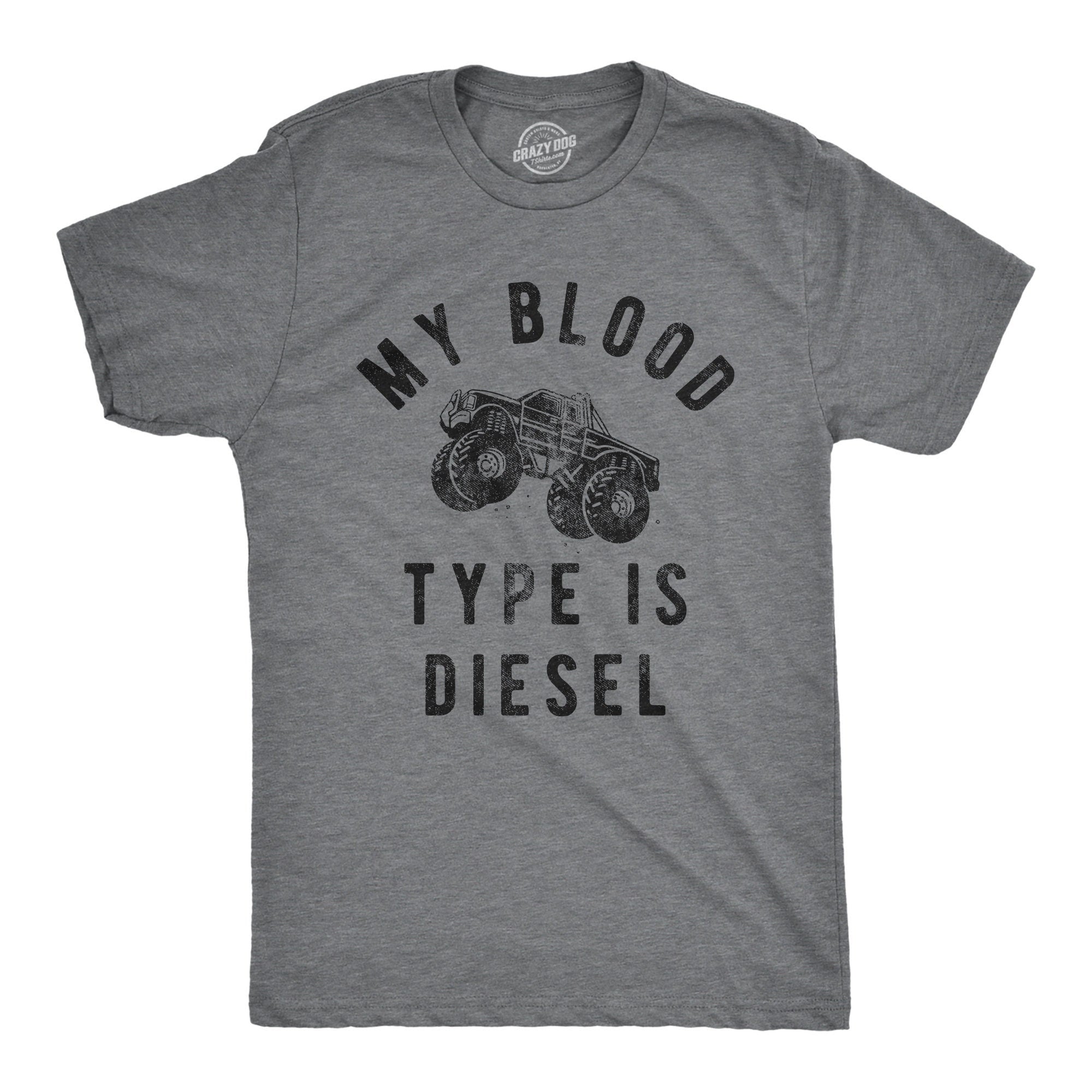 My Blood Type is Diesel Monster Truck Shirt Murica Flag Shirt Diesel Trucks Truck Shirts Funny Shirts Muscle Cars Diesel Lovers Graphic Tee – Premium Graphic · High-Quality Print