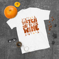 Witch Way To The Wine Shirt Wine Lover Halloween Tshirt Graphic Tee – Premium Graphic · Top Pick For Any Outfit