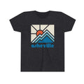 Asheville North Carolina Youth TShirt Minimal Mountain Unisex Kids Asheville Youth Shirt Personalization Available Graphic Tee – Soft Feel · Top Pick For Any Outfit